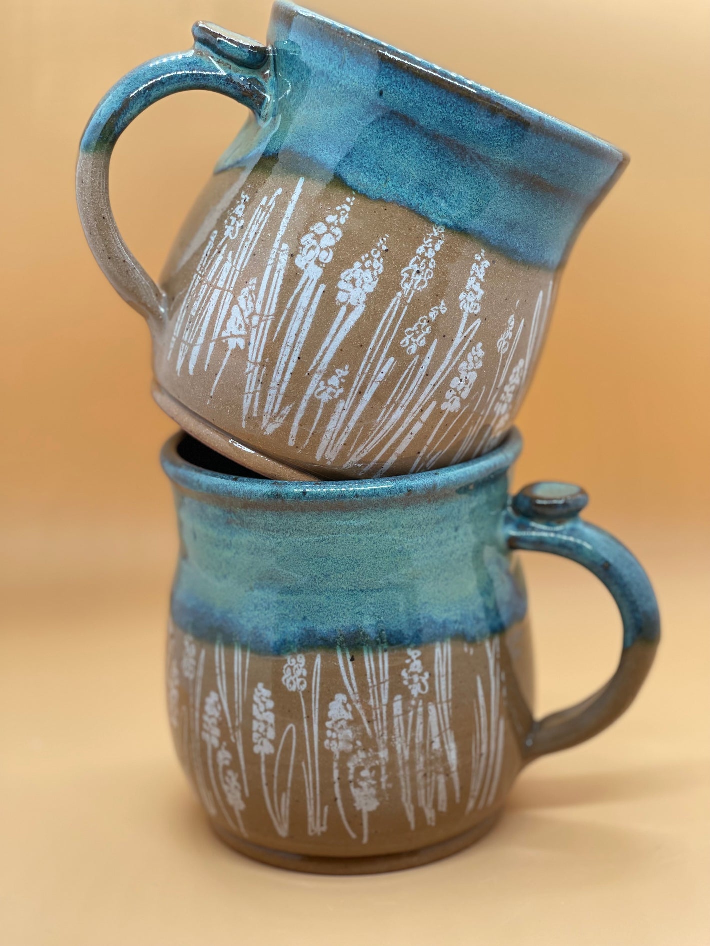 mountain ridge pottery mugs with graphics